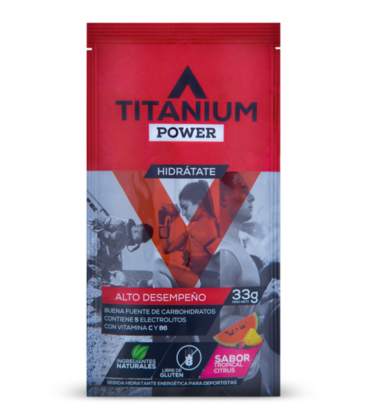 Pack bebida hidratante TITANIUM POWER x 33g