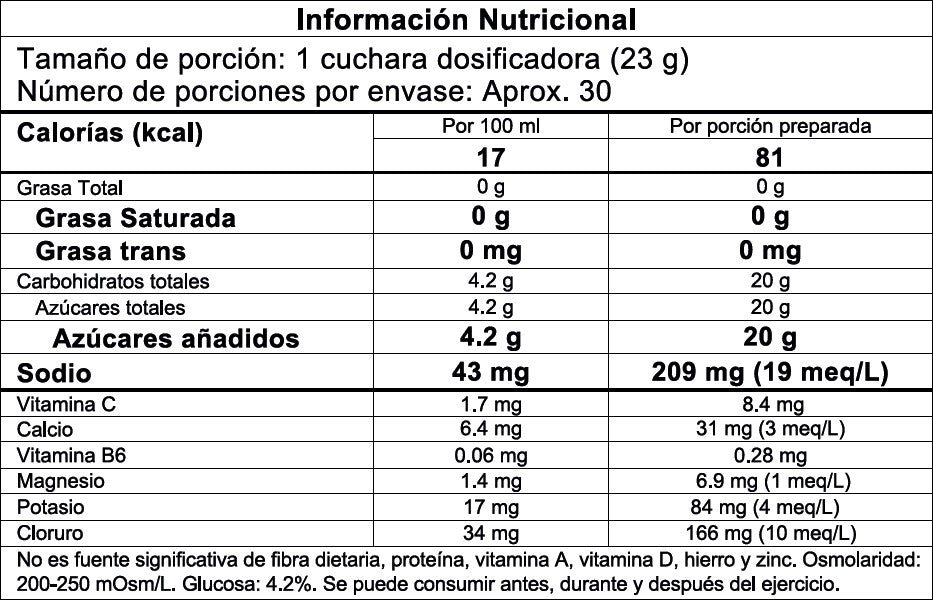 TERRA HYDRATION MIX, bag 1.54 lb